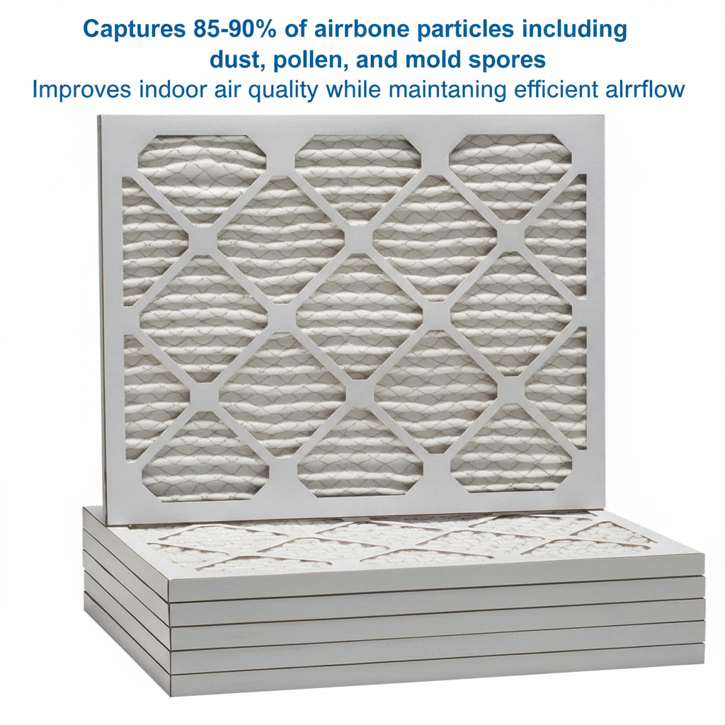 20X25X1 Merv 11 Universal Air Filter (6-Pack)