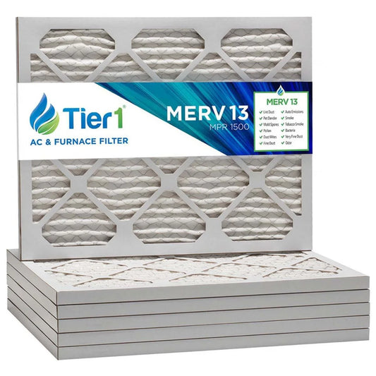 16X20X1 Merv 13 Universal Air Filter by  (6-Pack)